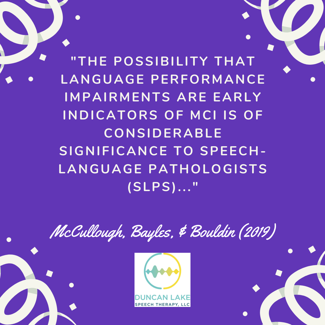 Alzheimer’s and the Speech-Language Pathologist – Research Rumination