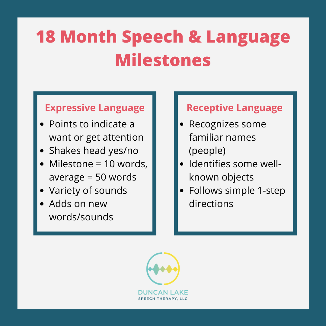 speech assessment 18 months