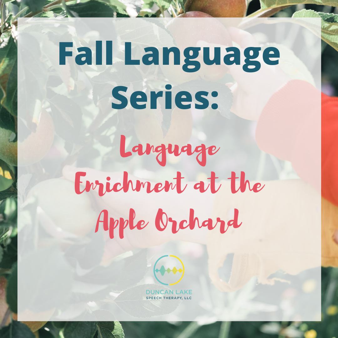 Fall Language Series – Language Enrichment at the Apple Orchard