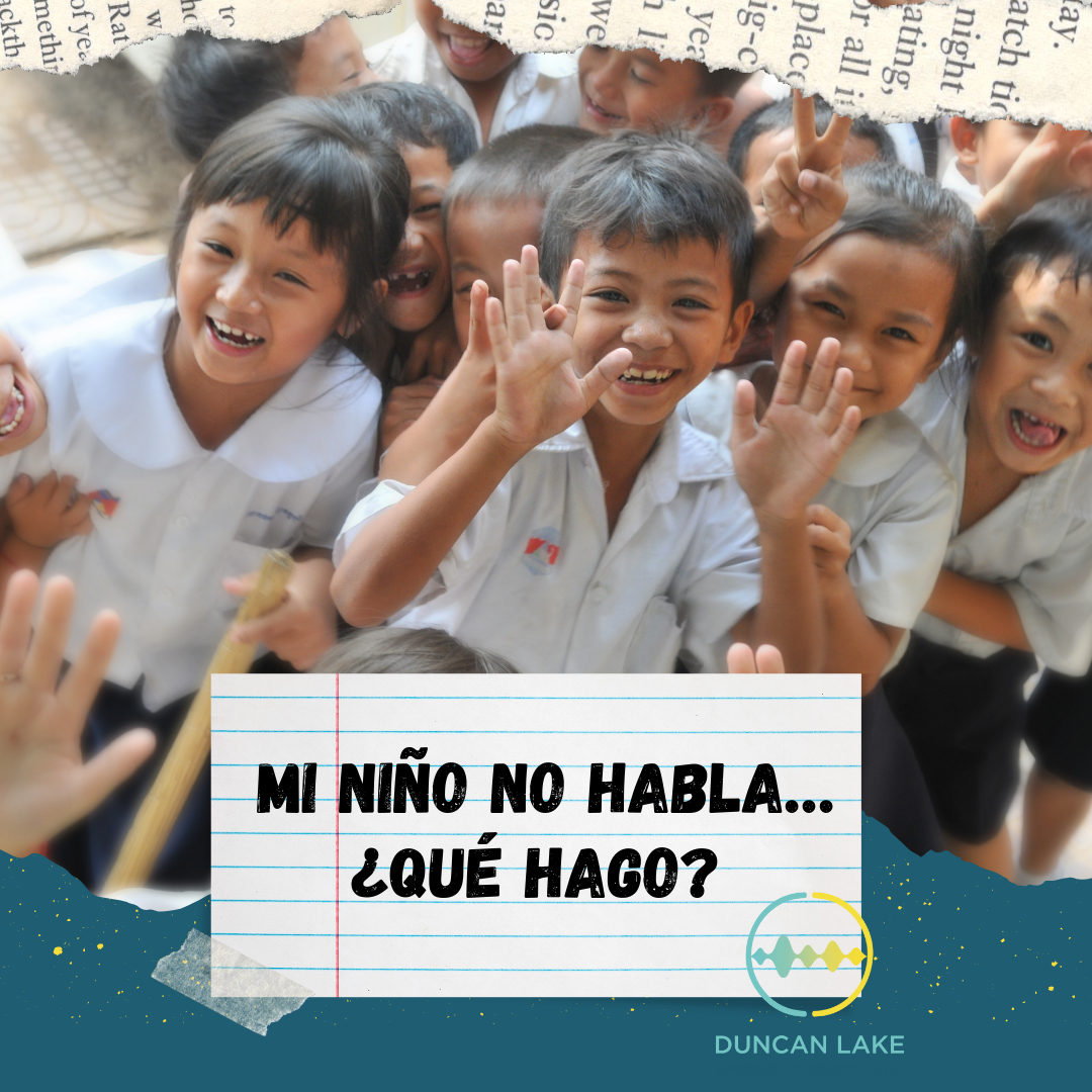 Mi niño no habla… ¿Qué hago?