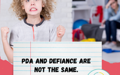PDA and defiance are not the same.